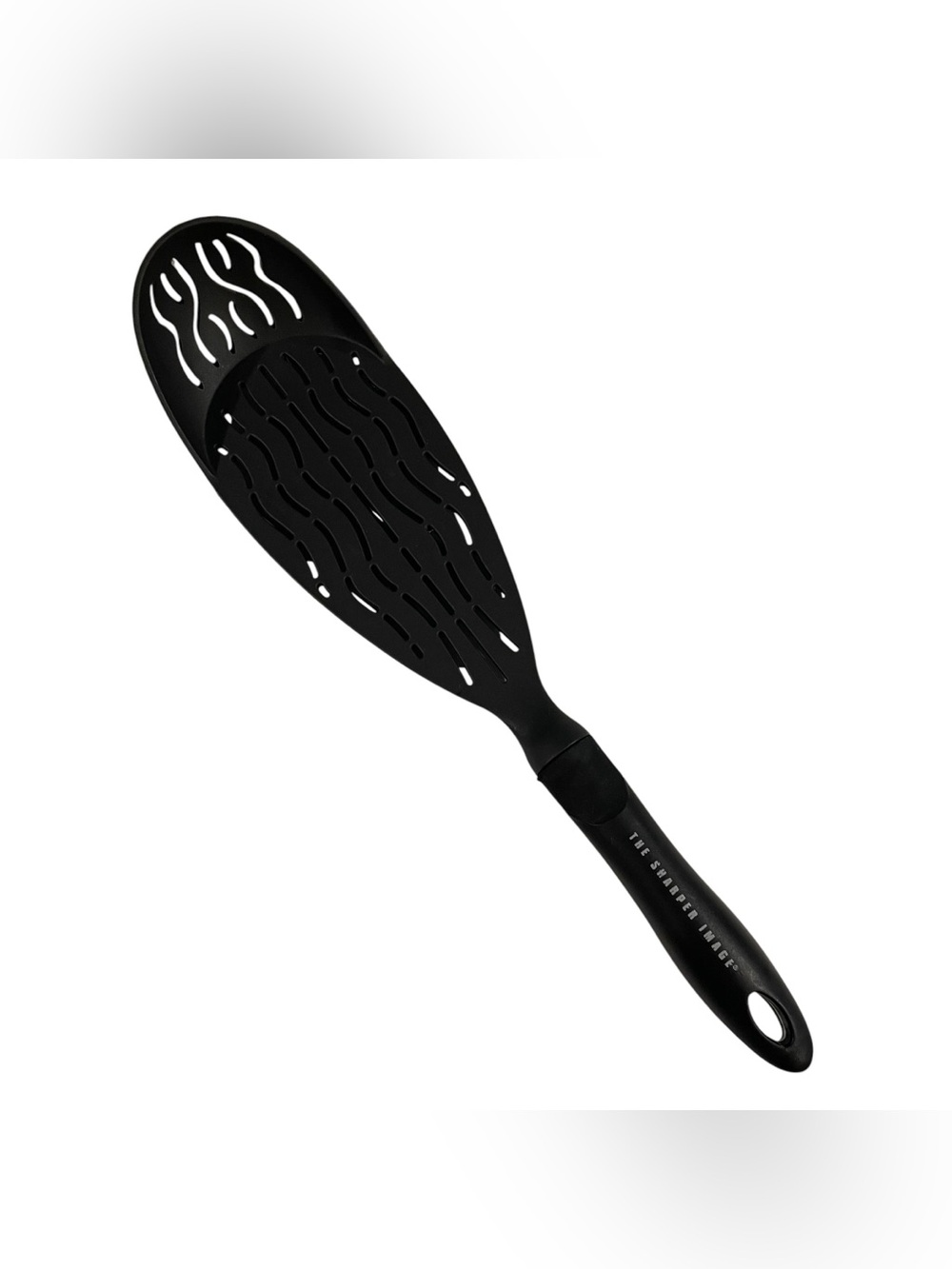 The Sharper Image Nylon Skimmer Strainer Black Remove Fat Or Foam Kitchen Cook